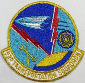 93rd Transportation Squadron Patch