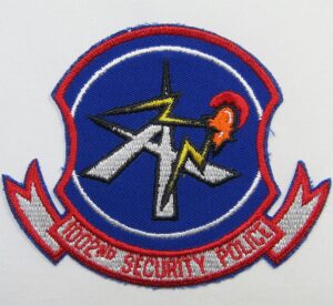 1002nd Security Police Squadron Patch