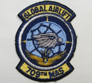 709th Military Airlift Squadron Patch
