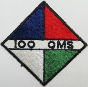 100th Organizational Maintenance Squadron Patch