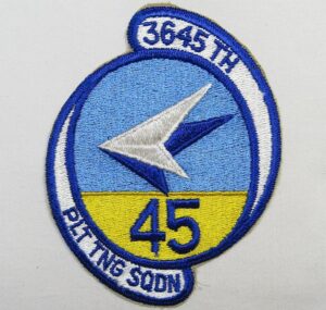 3645th Pilot Training Squadron Patch