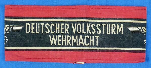 Deutscher Volkssturm Wehrmact Armband