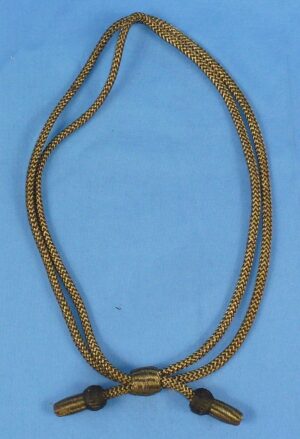 WWI U.S. Army Officer Campaign Hat Cord