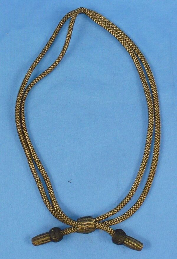 WWI U.S. Army Officer Campaign Hat Cord