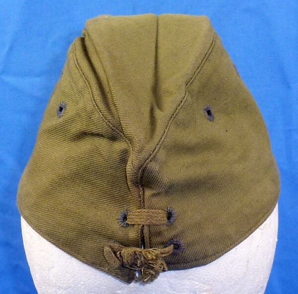 Near Mint WWII Japanese Navy EM Green Cotton Field Cap - Image 4