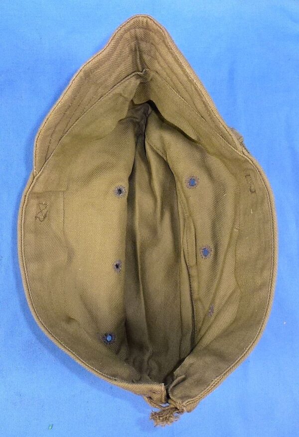 Near Mint WWII Japanese Navy EM Green Cotton Field Cap - Image 7