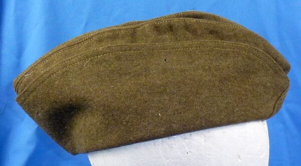 British Made WWI U.S. Army Supply Train EM/NCO Overseas Cap - Image 3