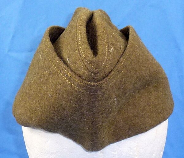 British Made WWI U.S. Army Supply Train EM/NCO Overseas Cap - Image 4