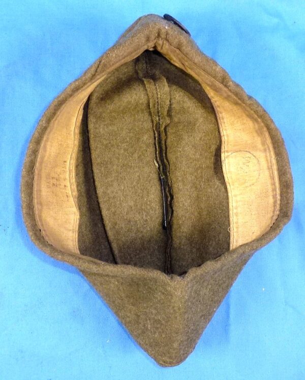 British Made WWI U.S. Army Supply Train EM/NCO Overseas Cap - Image 7