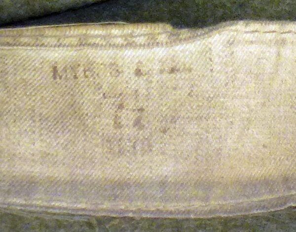 British Made WWI U.S. Army Supply Train EM/NCO Overseas Cap - Image 9