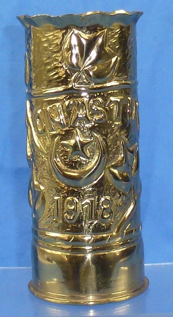 1918 Dated Trench Art Shell Casing from the Battle of Monastir