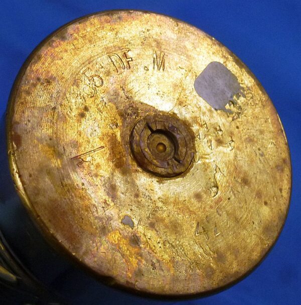 1918 Dated Trench Art Shell Casing from the Battle of Monastir - Image 4