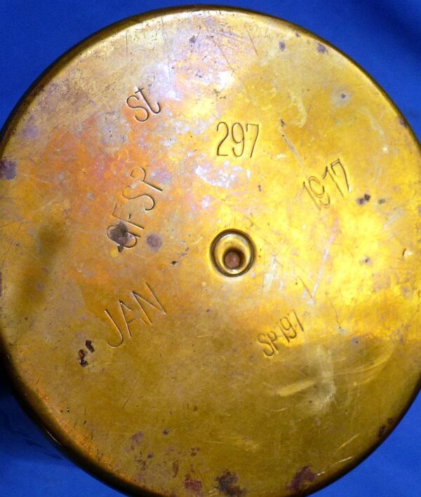 WWI 11th Aero Squadron Trench Art Shell Casing - Image 6