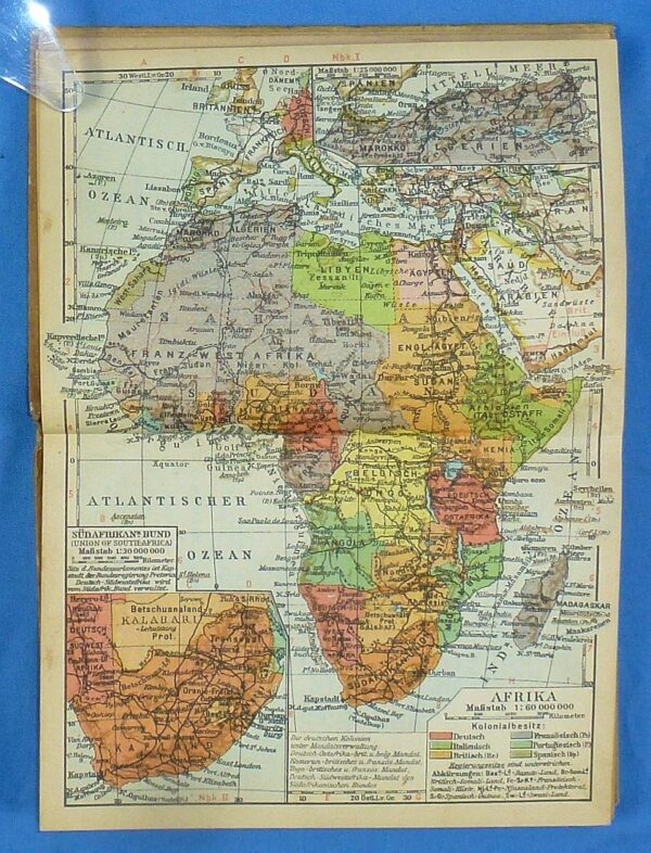 1943 Panzerarmee Afrika Pocket Calendar and Diary - Image 5
