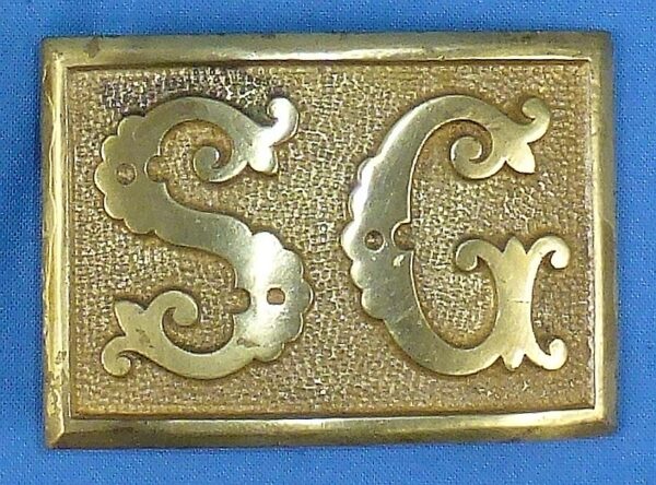 1870's-80's State Guard Belt Plate