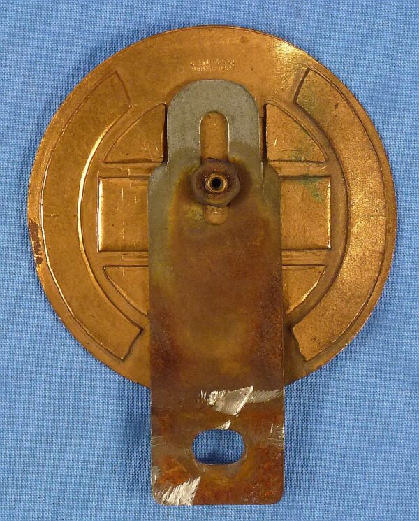WWII Red Cross Motor Corps Enamel Car Plaque - Image 2