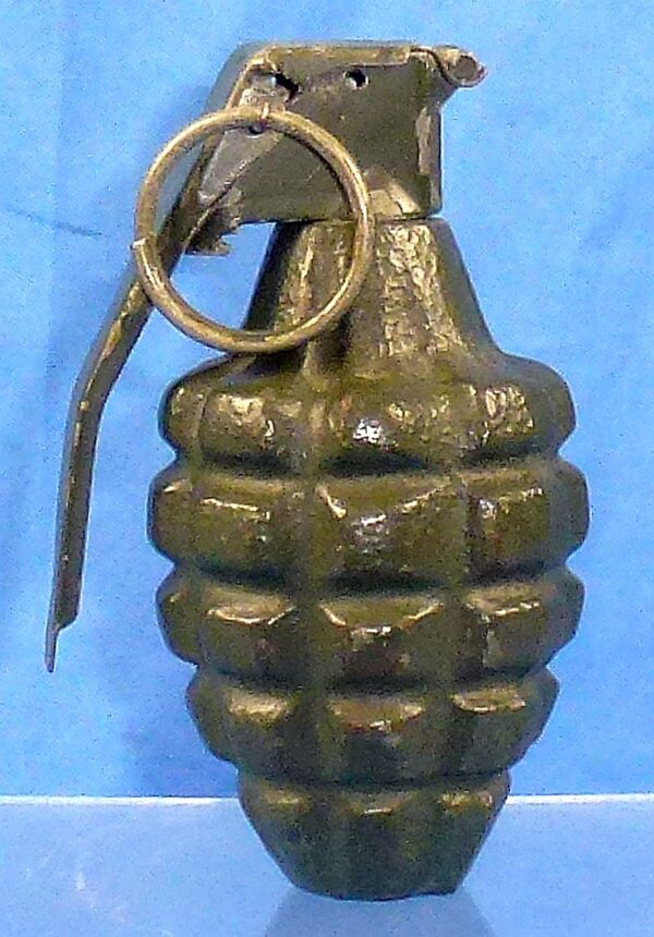 Post WWII MK 2 Hand Grenade Marked "RFX"
