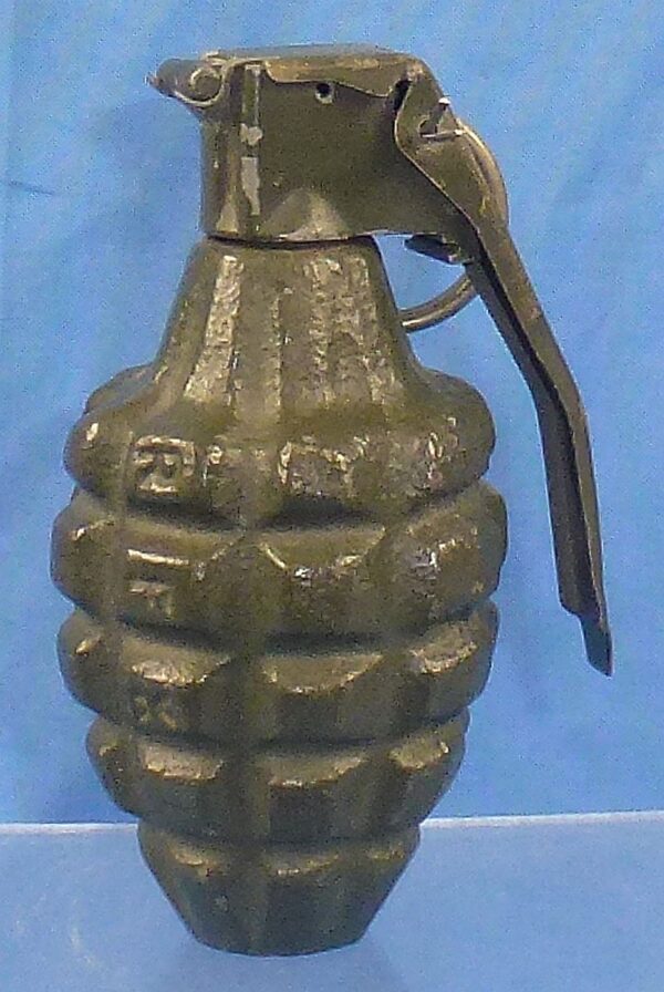 Post WWII MK 2 Hand Grenade Marked "RFX" - Image 2