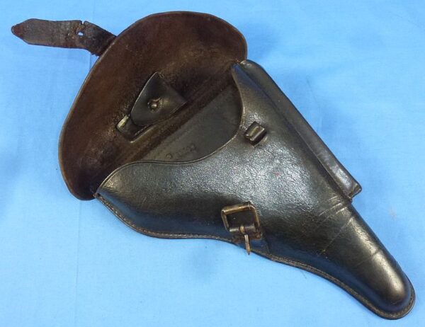 Unmarked Pre WWII Commercial German Luger Holster - Image 3