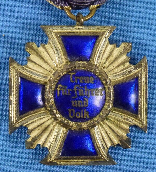 NSDAP Nazi Party 15 Year Long Service Medal - Image 3