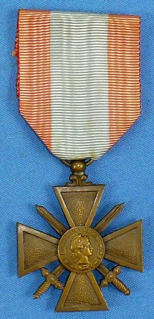 French Croix de Guerre des Théâtres D'Opérations Extérieurs ("War Cross for Foreign Operational Theaters")