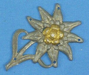 German Army Gebirgsjaeger Edelweiss Insignia