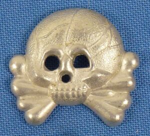 Army Panzer Collar Tab Skull
