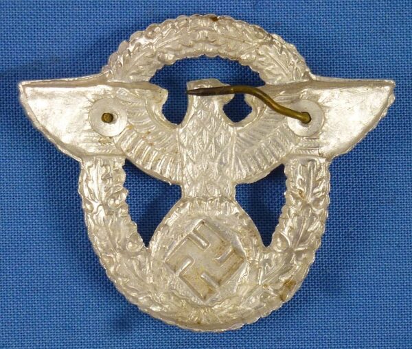 Third Reich Police Visor Cap Eagle - Image 2