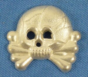Army Panzer Collar Tab Skull