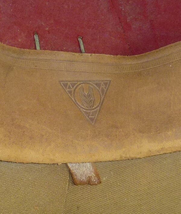 1942 Dated German Army Pith Helmet with G.I. Capture Annotation - Image 9