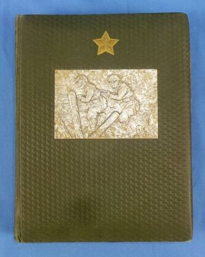 WWII Japanese Army Photograph Album with Baseball Content
