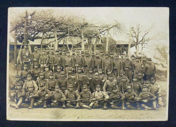 WWII Japanese Army Photograph Album with Baseball Content - Image 8