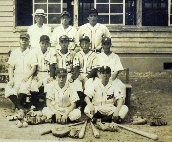 WWII Japanese Army Photograph Album with Baseball Content - Image 13