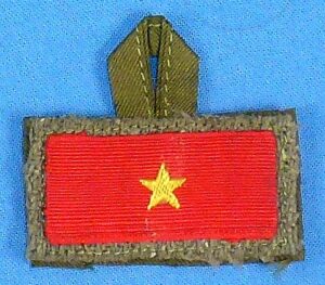 WWII Japanese Army Private Second Class Pocket Hanger Rank Insignia