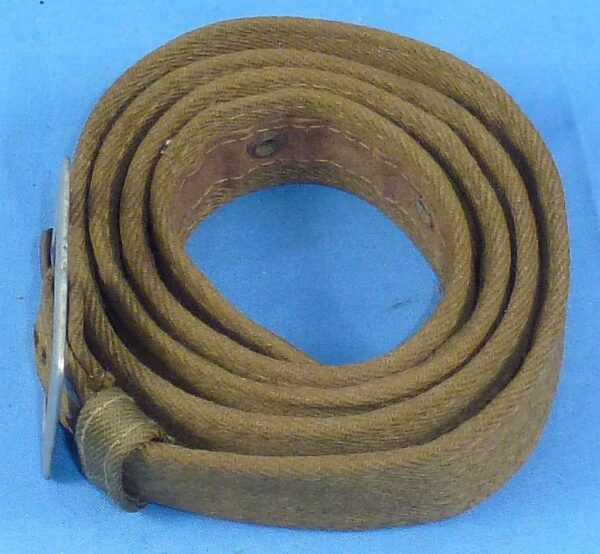 WWII Japanese Army Fabric Waist Belt - Image 2