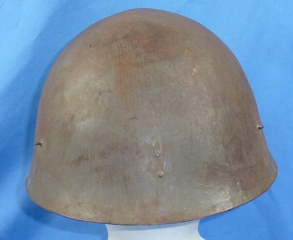 WWII Japanese Type 90 Navy Combat Helmet - Image 4