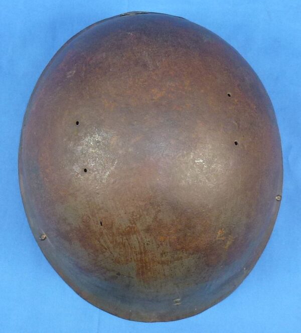 WWII Japanese Type 90 Navy Combat Helmet - Image 6