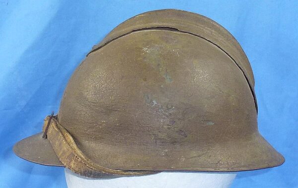 WWI Italian M1916 Adrian Helmet - Image 4