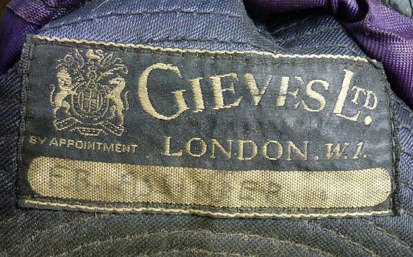Named British Royal Navy Officer Visor Cap - Image 9