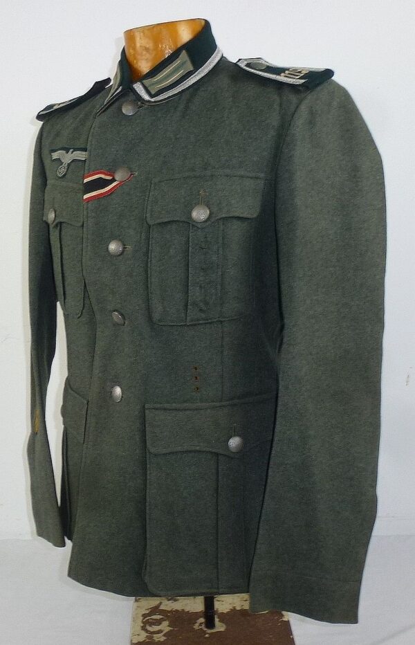 WWII German Army M36 119th Infantry Regiment Unteroffizier Tunic - Image 2