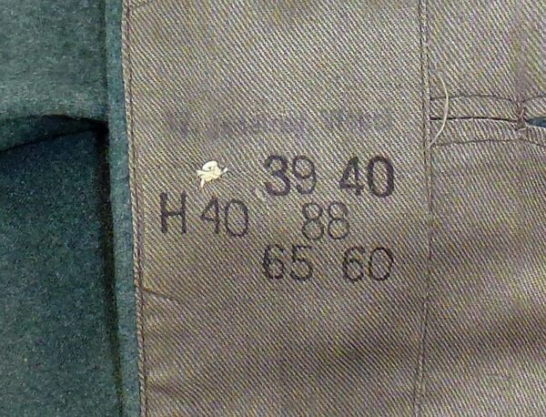 WWII German Army M36 119th Infantry Regiment Unteroffizier Tunic - Image 10
