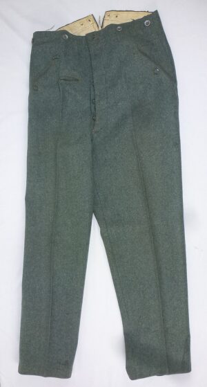 WWII German Army M36 EM/NCO Wool Trousers