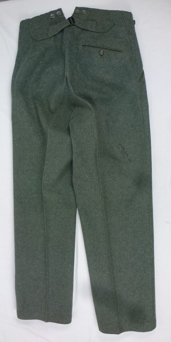 WWII German Army M36 EM/NCO Wool Trousers - Image 4