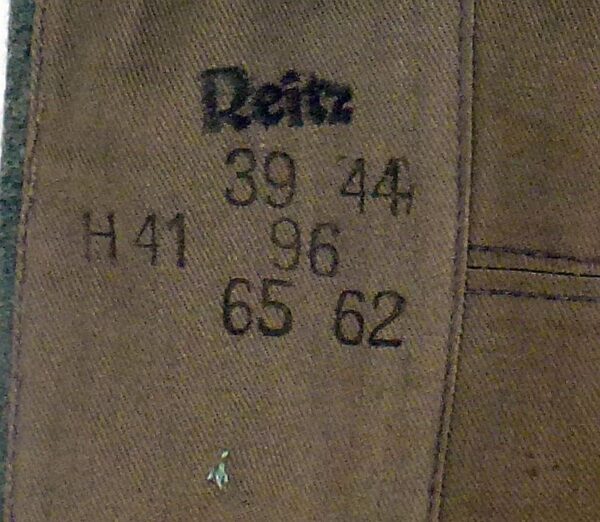 Near Mint German M40 Army Enlisted Ranks Signals Unit Tunic - Image 8