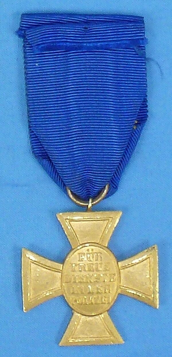 Third Reich Police 25 Year Service Cross - Image 2