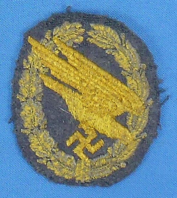 Luftwaffe Cloth Fallschirmjaeger Badge - Image 2
