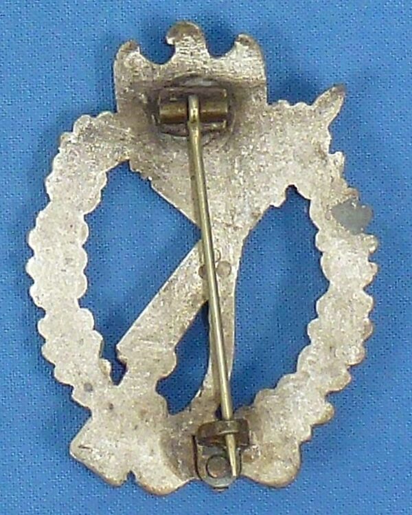 Army / Waffen SS Infantry Assault Badge in Tombac by Friedrich Linden, Ludenscheid - Image 2
