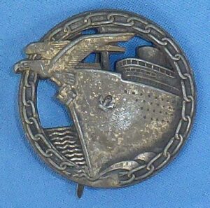 Kriegsmarine Blockade Runner Badge by Schwerin