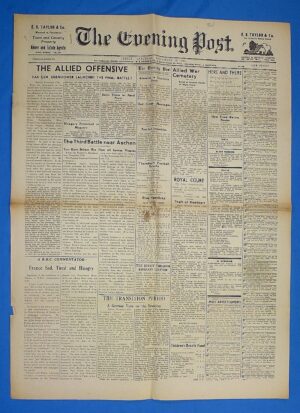 1944 Newspaper of the British Channel Island of Jersey Under German Occupation