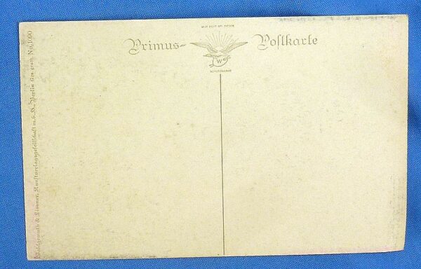 Set of Six WWI German Army Comical Postcards - Image 4